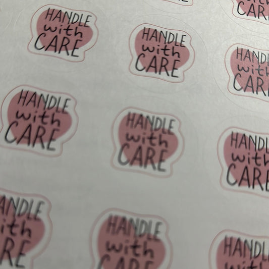 Handle with Care Stickers