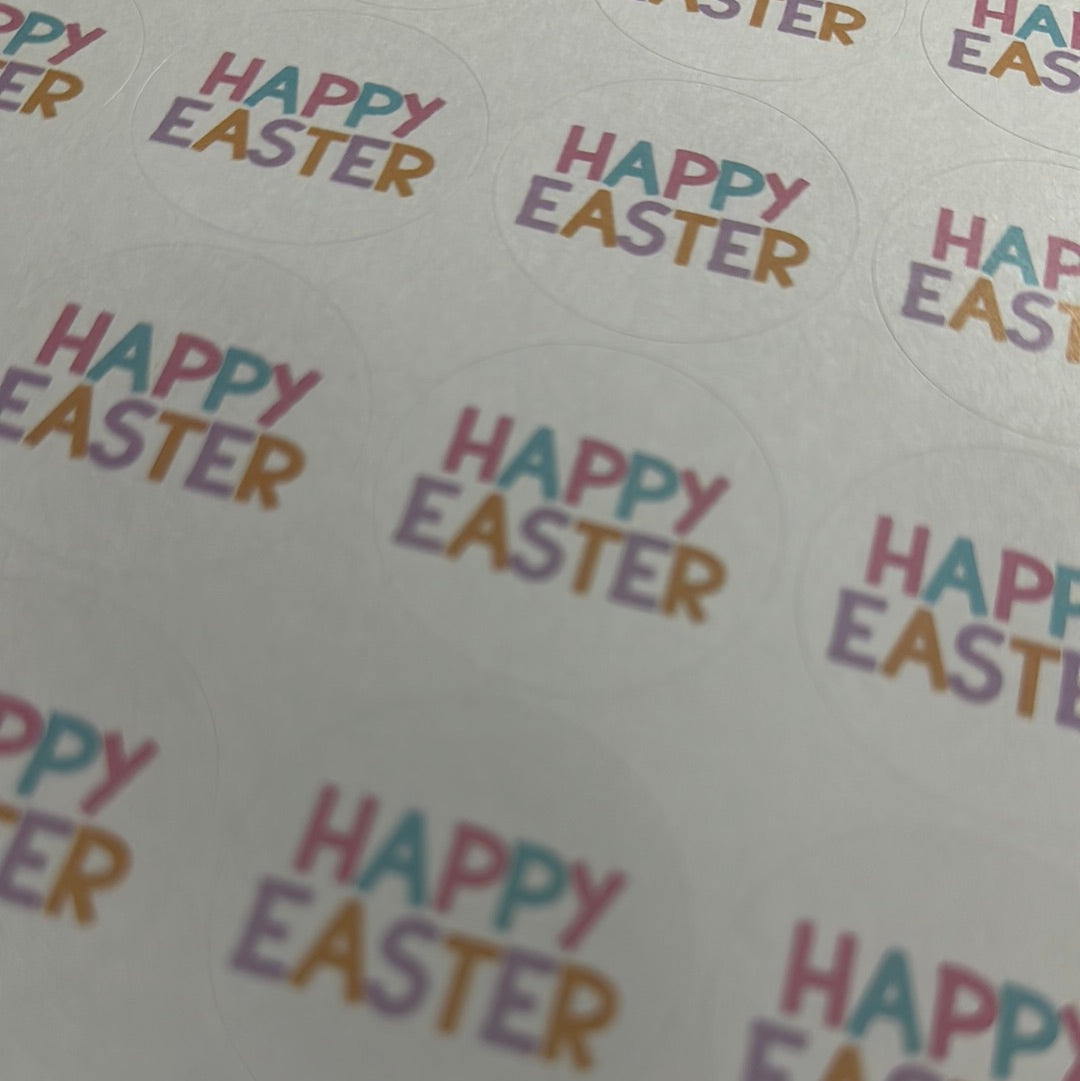 Happy Easter Stickers