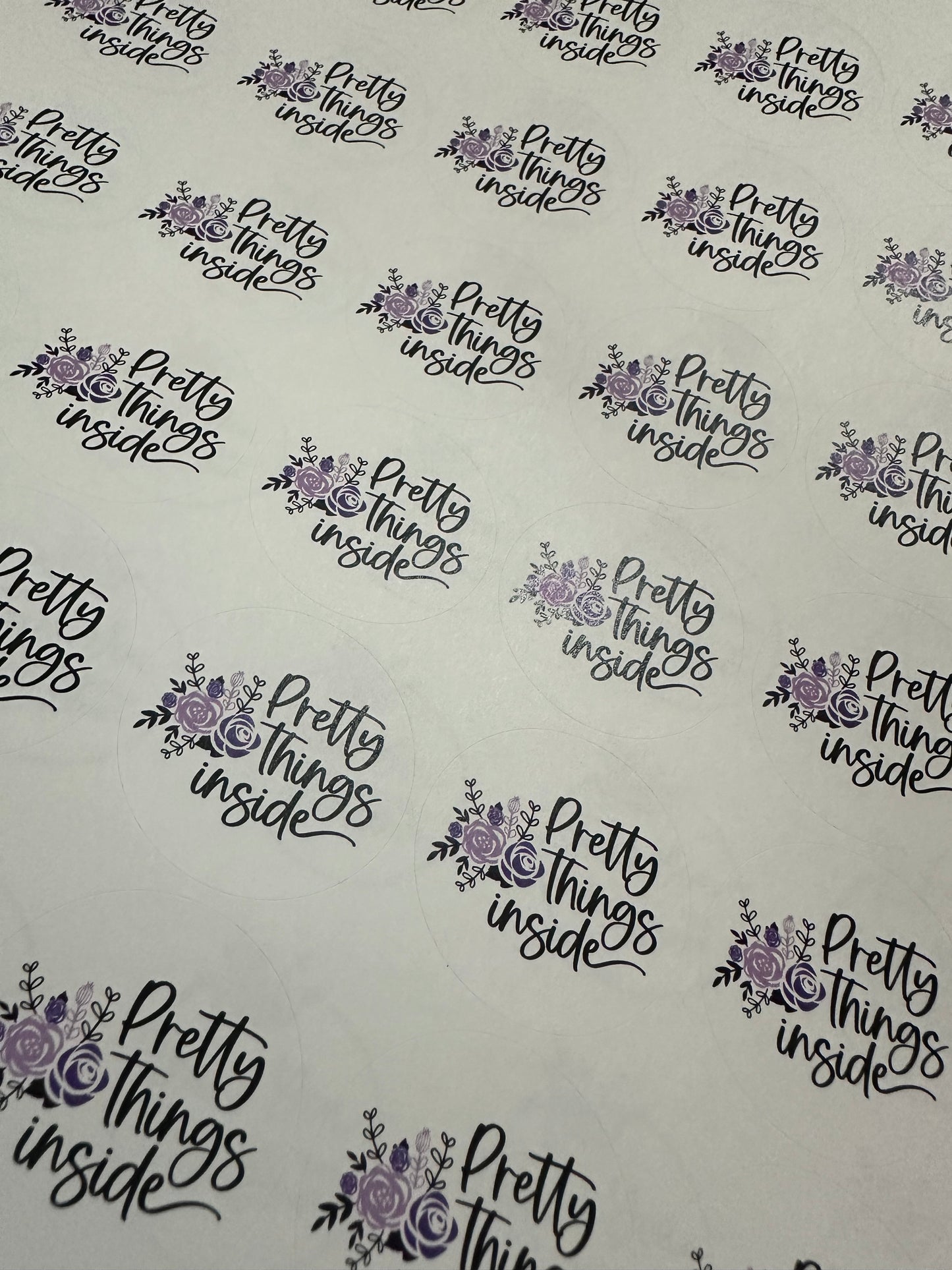 Pretty Things Inside Stickers