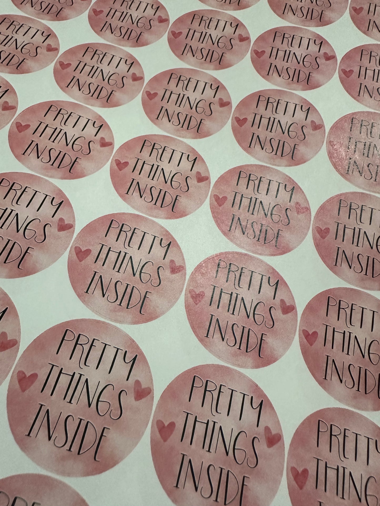 Pretty Things Inside Stickers