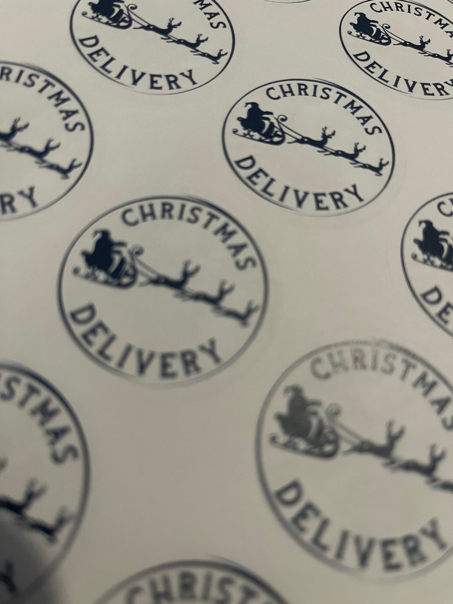 Christmas Delivery Stickers