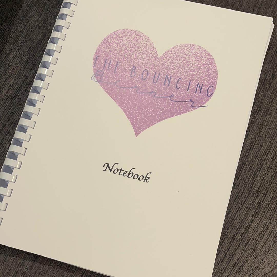 Branded  Notebook with plain lined pages